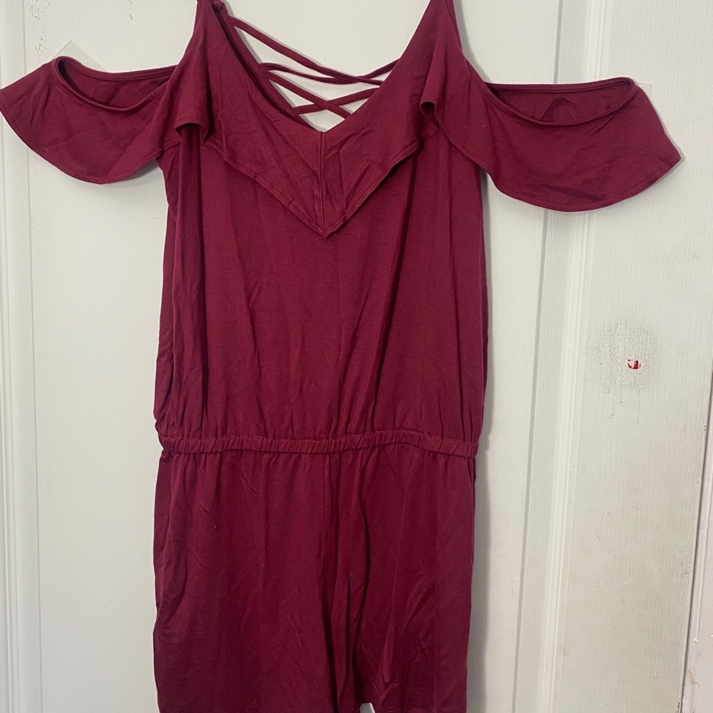 aeropostale off the shoulder romper